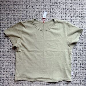 Olive Green Short Sleeve Women's Tee